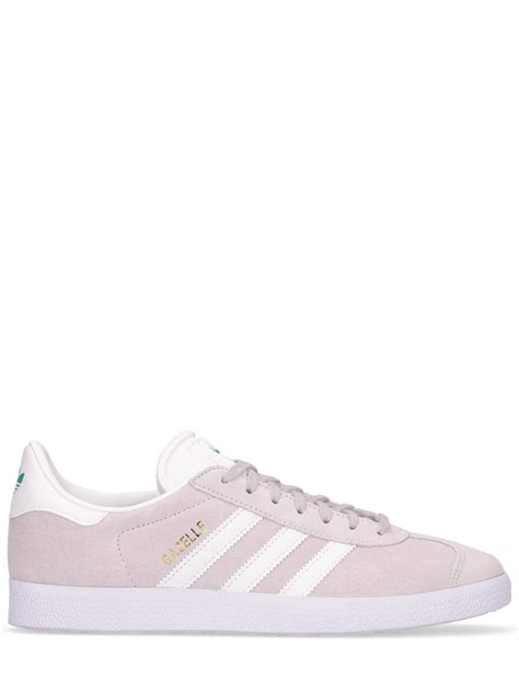 adidas Originals Women's Gazelle Sneakers, Ice Mint/White/Gold 